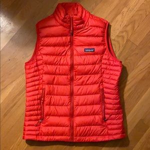 Red Patagonia Vest, Women’s Medium